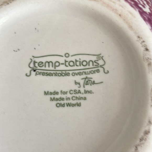 Decorative Oven to table serving bowl - Picture 3 of 3